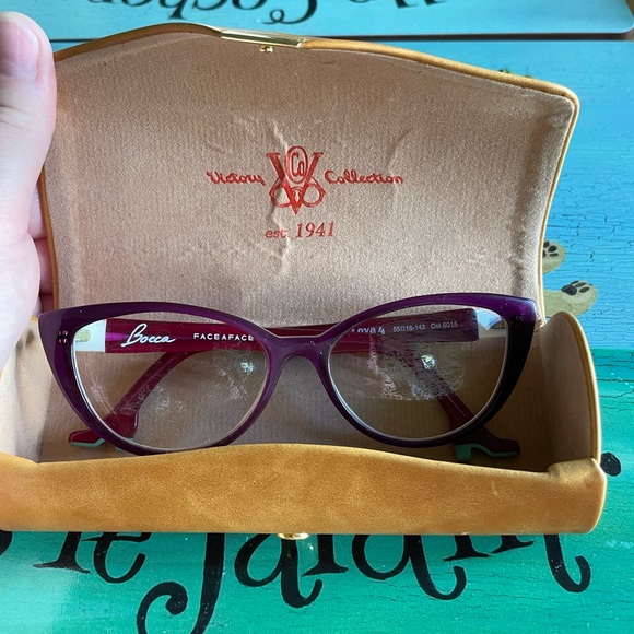 Purple Face a Face glasses frames - Picture 11 of 11